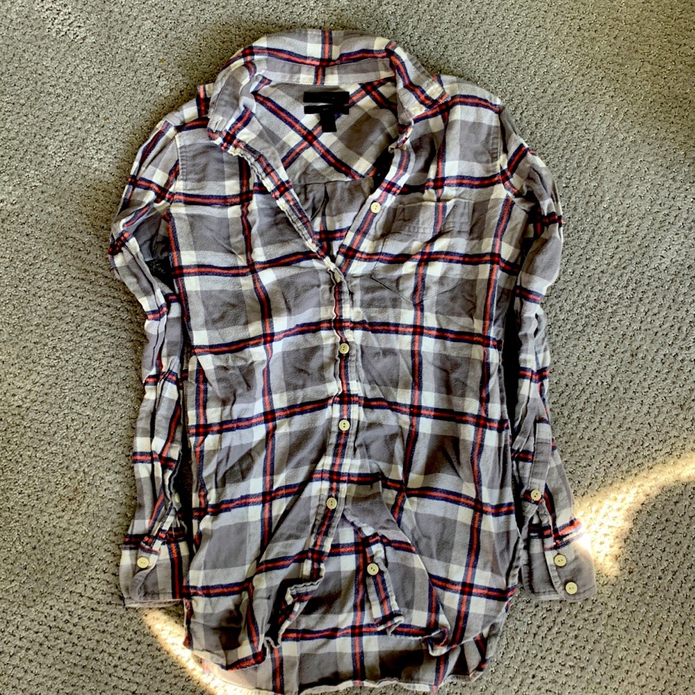 J crew button up